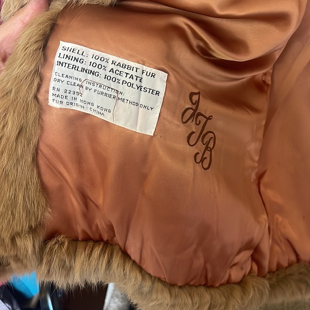 Rabbit Fur Jacket - Picture 4 of 6